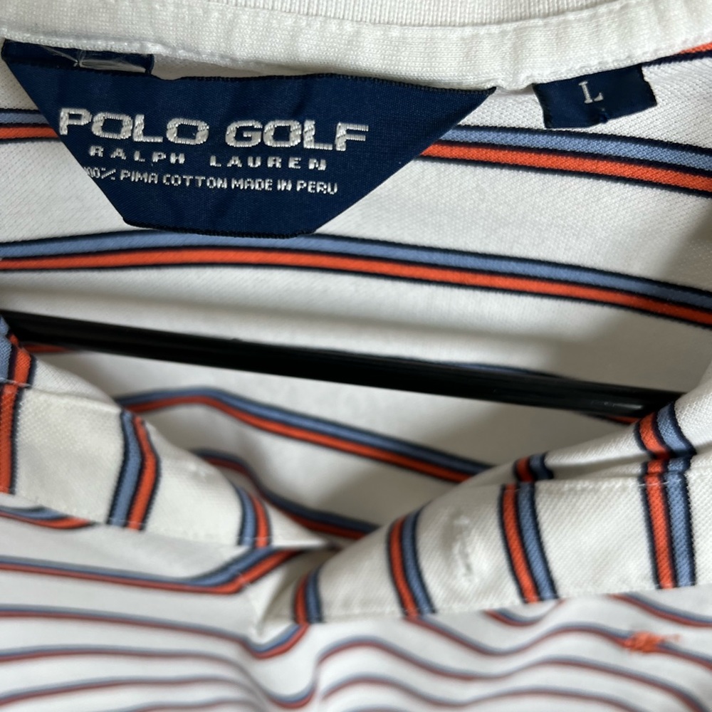 Men’s Polo Golf Shirt by Ralph Lauren Sz L